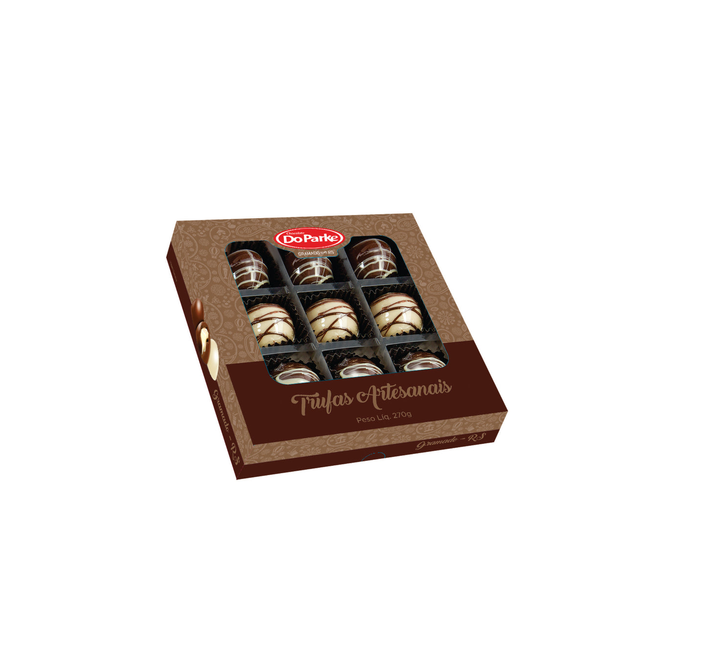 Caixa de Trufas Artesanais 270g