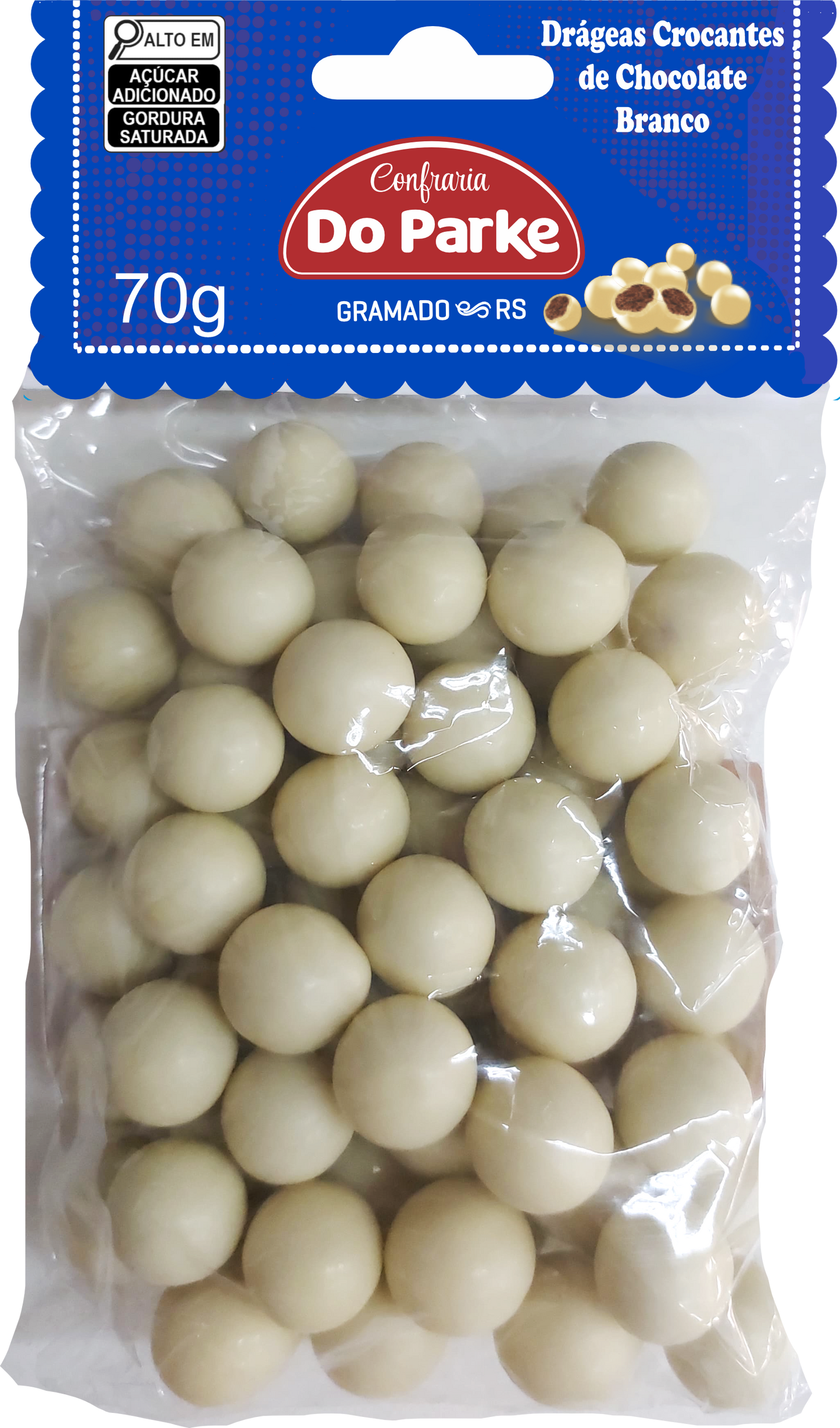 Drágeas Crocantes de Chocolate 70g