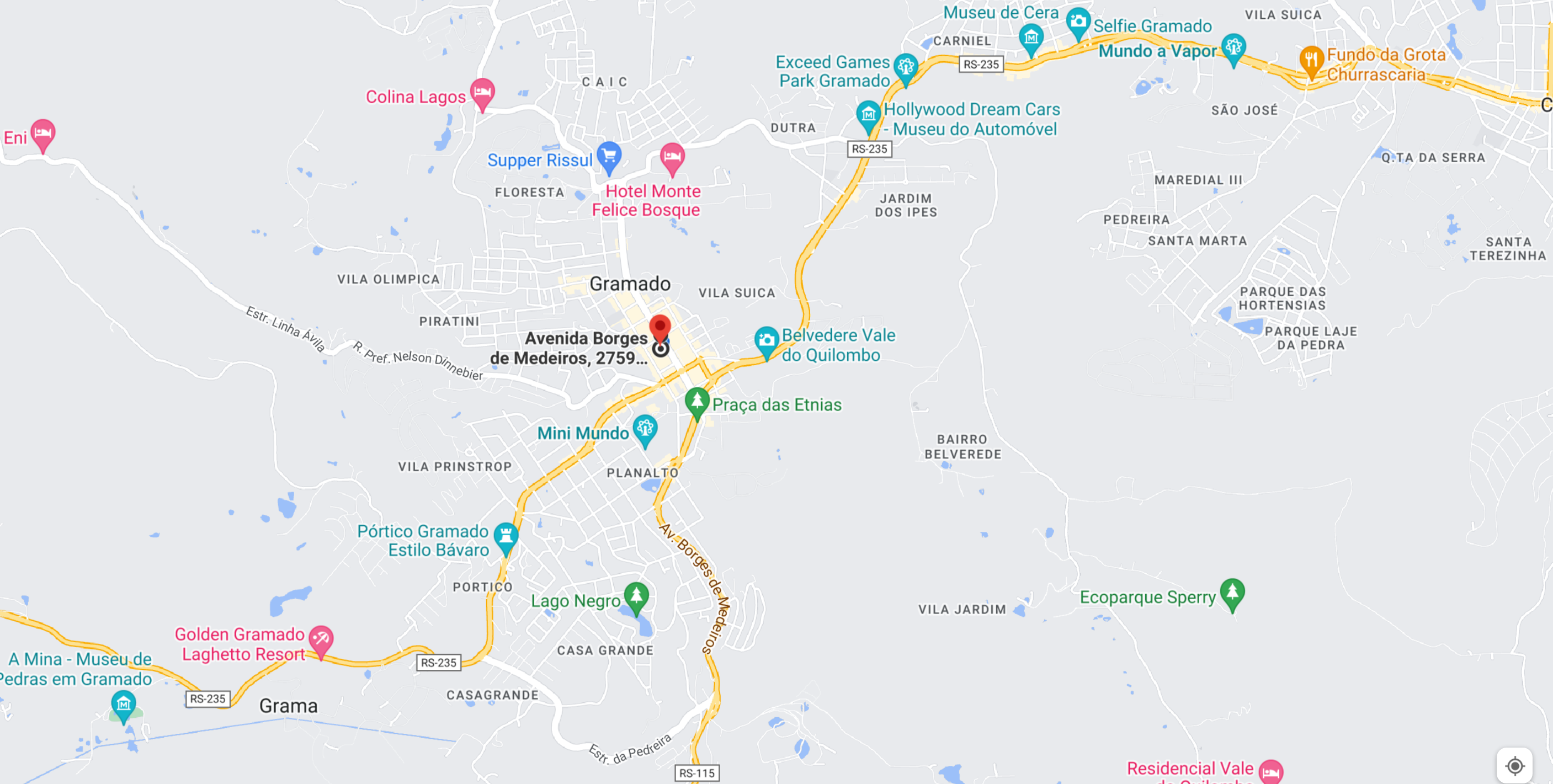 address location