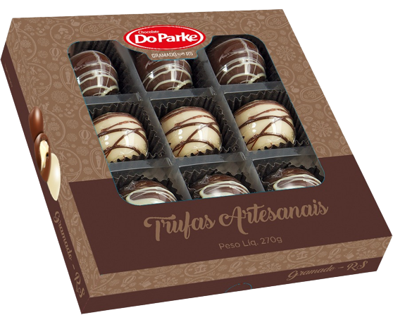 Caixa de Trufas Artesanais 270g