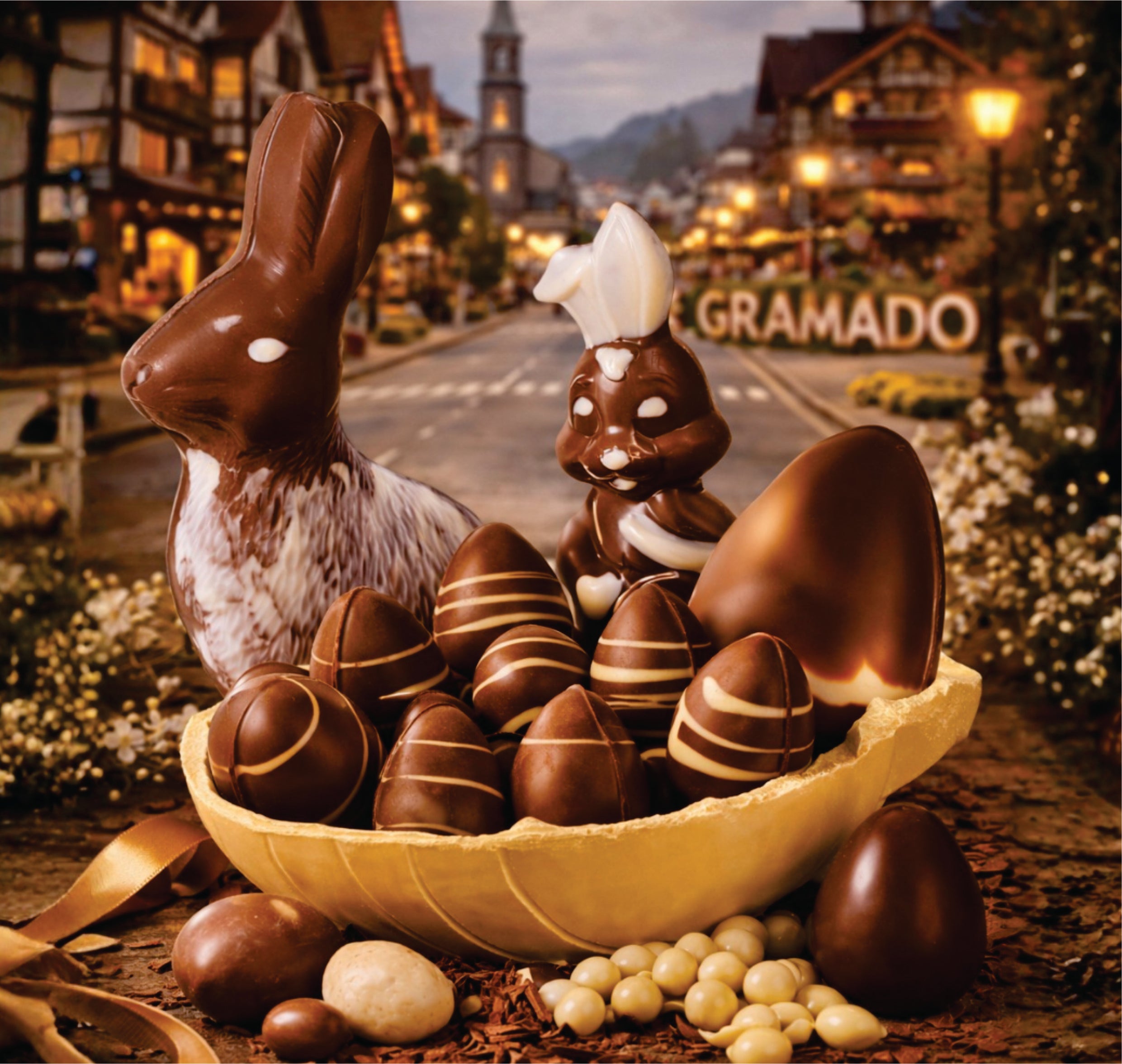 Páscoa em Gramado com Chocolates Artesanais