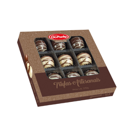 Caixa de Trufas Artesanais 270g
