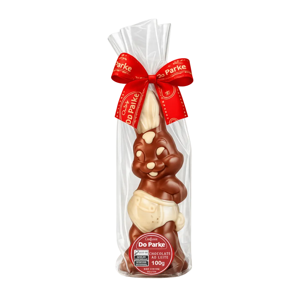 Coelho de Chocolate ao Leite 100g
