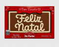 Placa de Chocolate Feliz Natal 40g