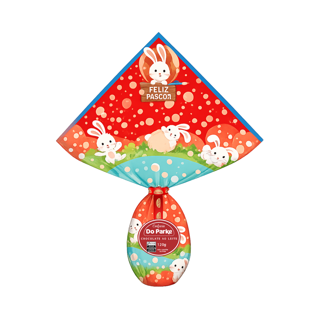 Ovo ao leite Feliz Pascoa 120g