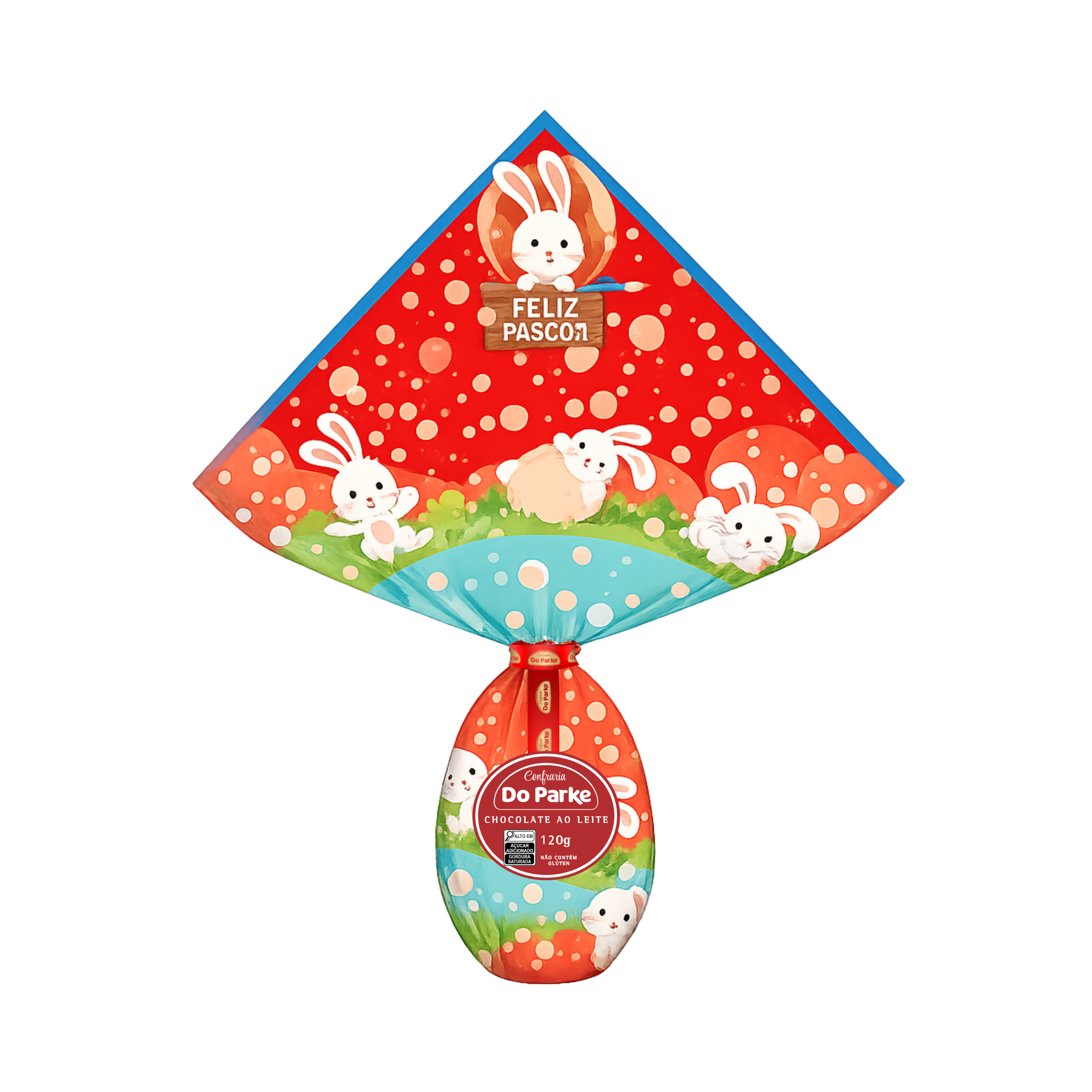 Ovo ao leite Feliz Pascoa 120g