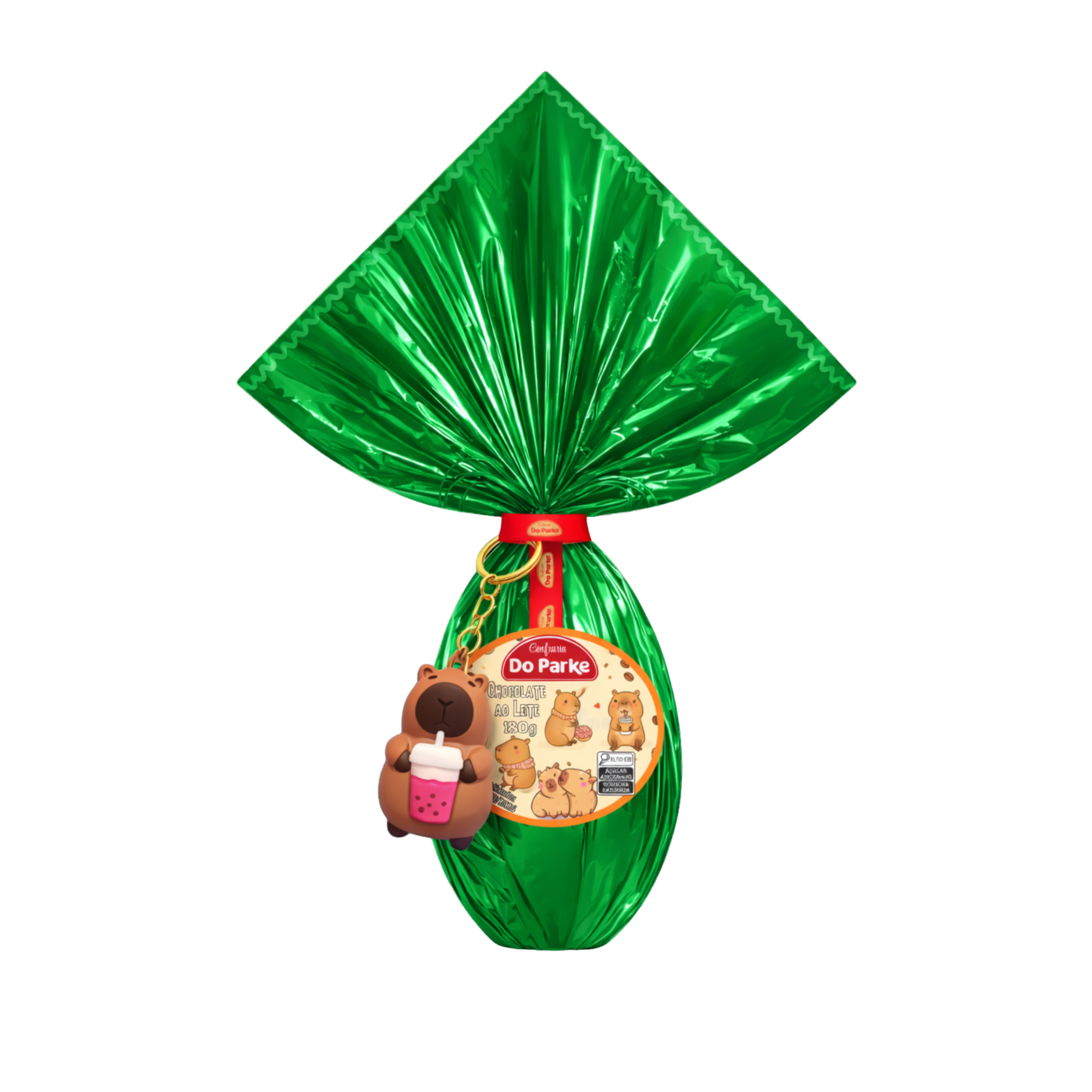 Ovo de Chocolate ao Leite Capivara 180g 