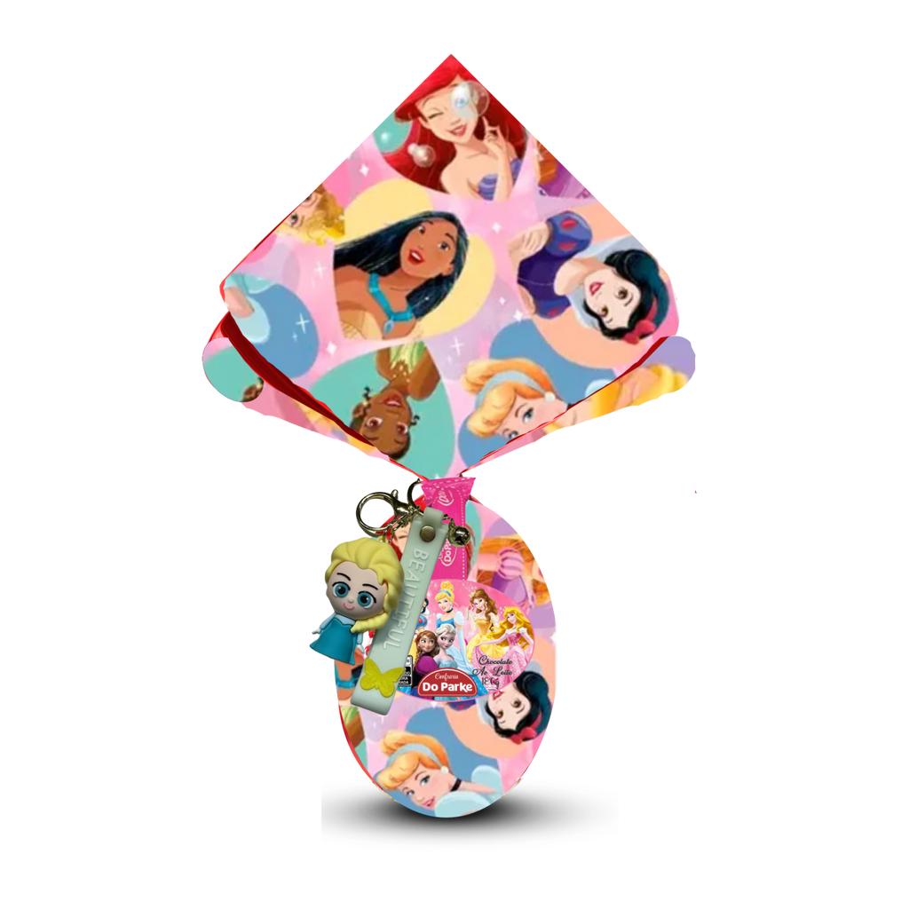 Ovo de Chocolate ao Leite Princesas 180g 
