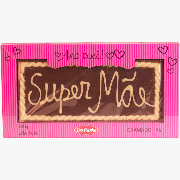 Placa de Chocolate Super Mães 90g