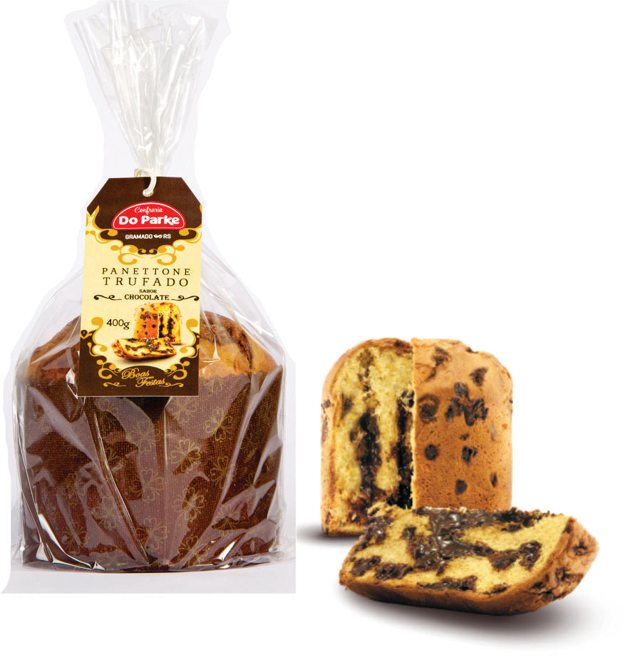 Panettone Trufado de Chocolate Simples 400g