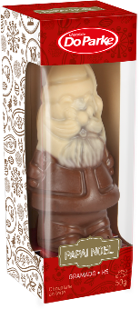 Papai Noel de Chocolate ao Leite 50g