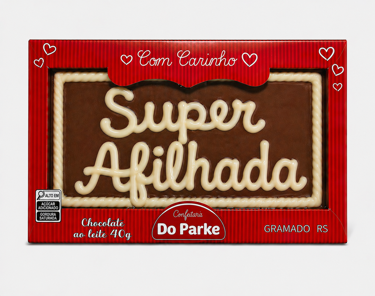 Placa de Chocolate Dizeres 40g