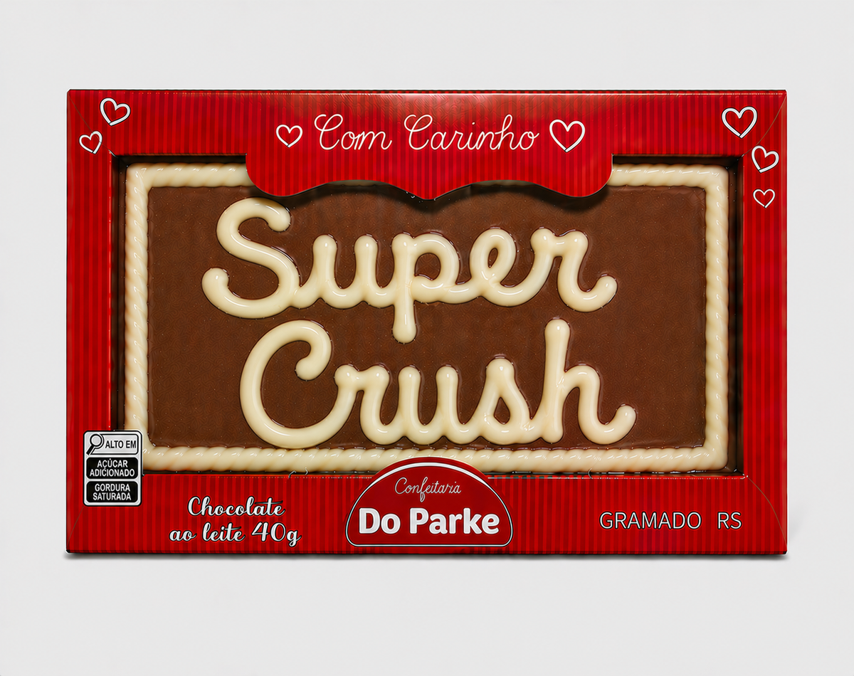 Placa de Chocolate Dizeres 40g