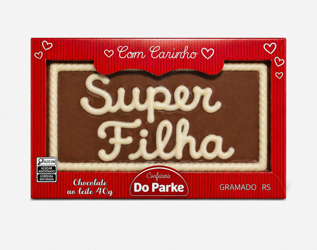 Placa de Chocolate Dizeres 40g