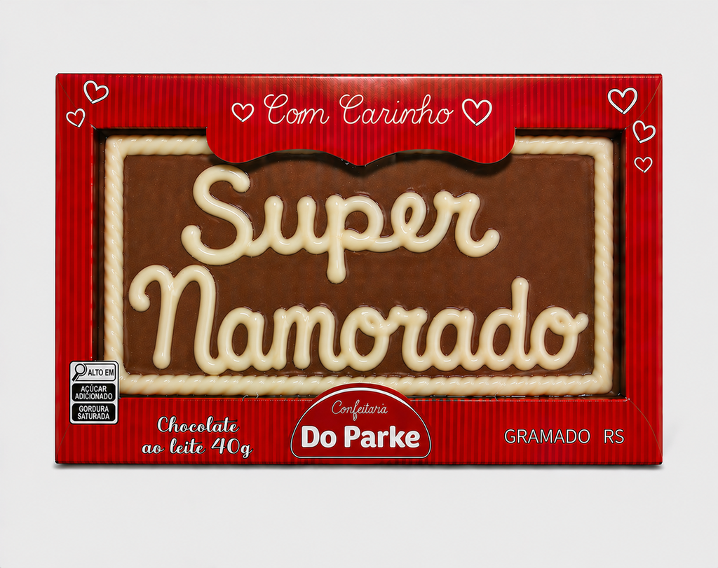Placa de Chocolate Dizeres 40g
