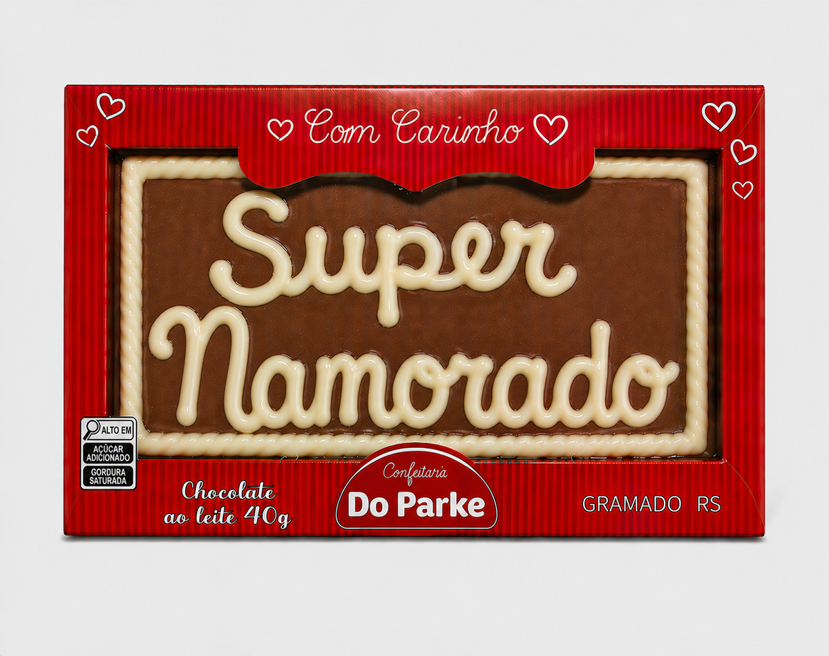 Placa de Chocolate Dizeres 40g