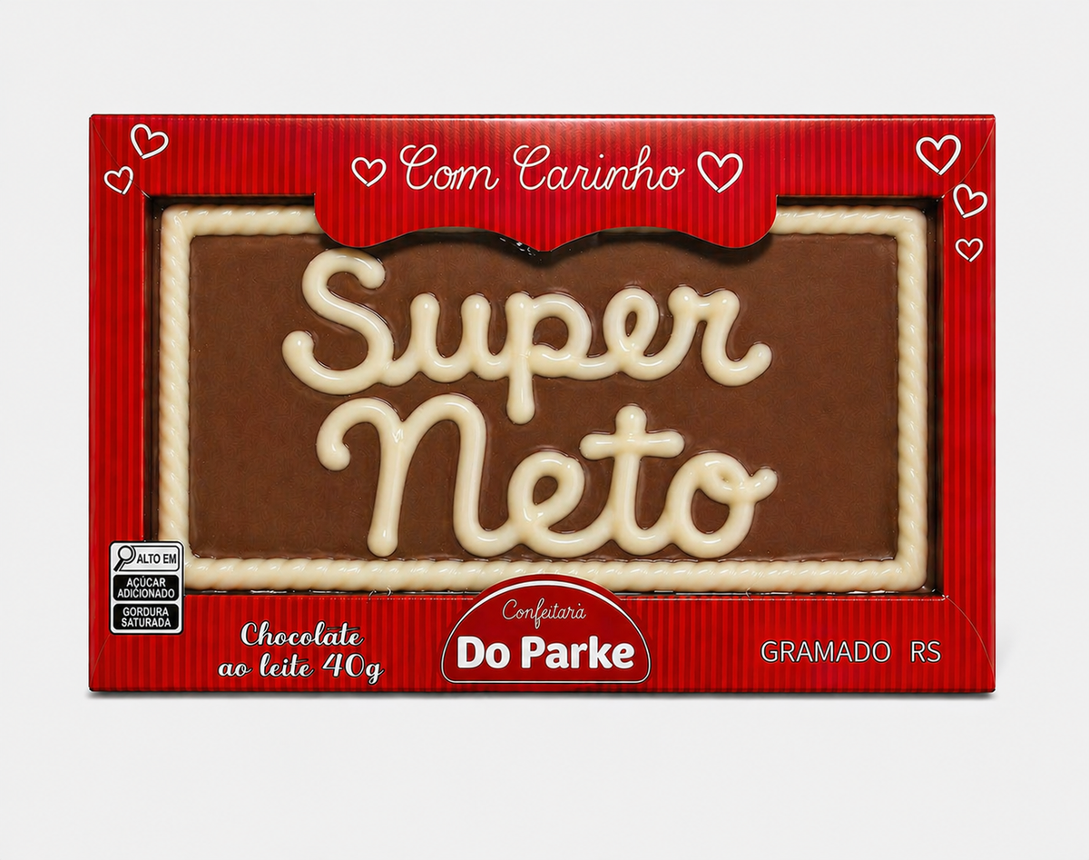 Placa de Chocolate Dizeres 40g