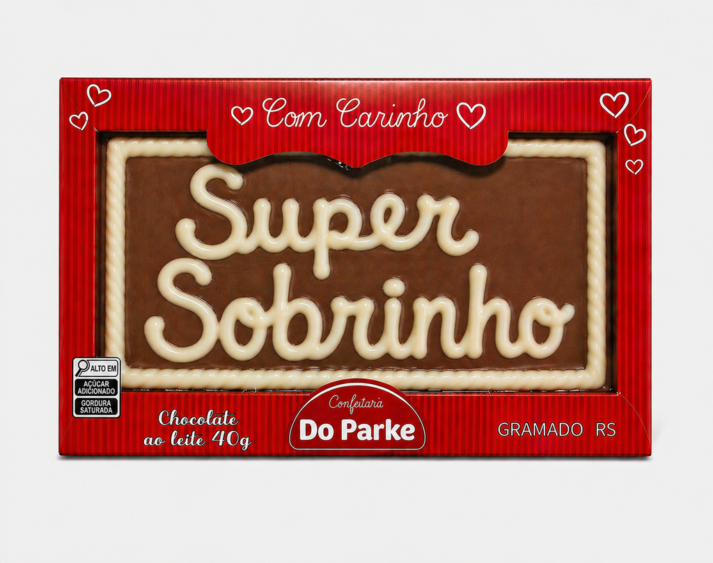 Placa de Chocolate Dizeres 40g