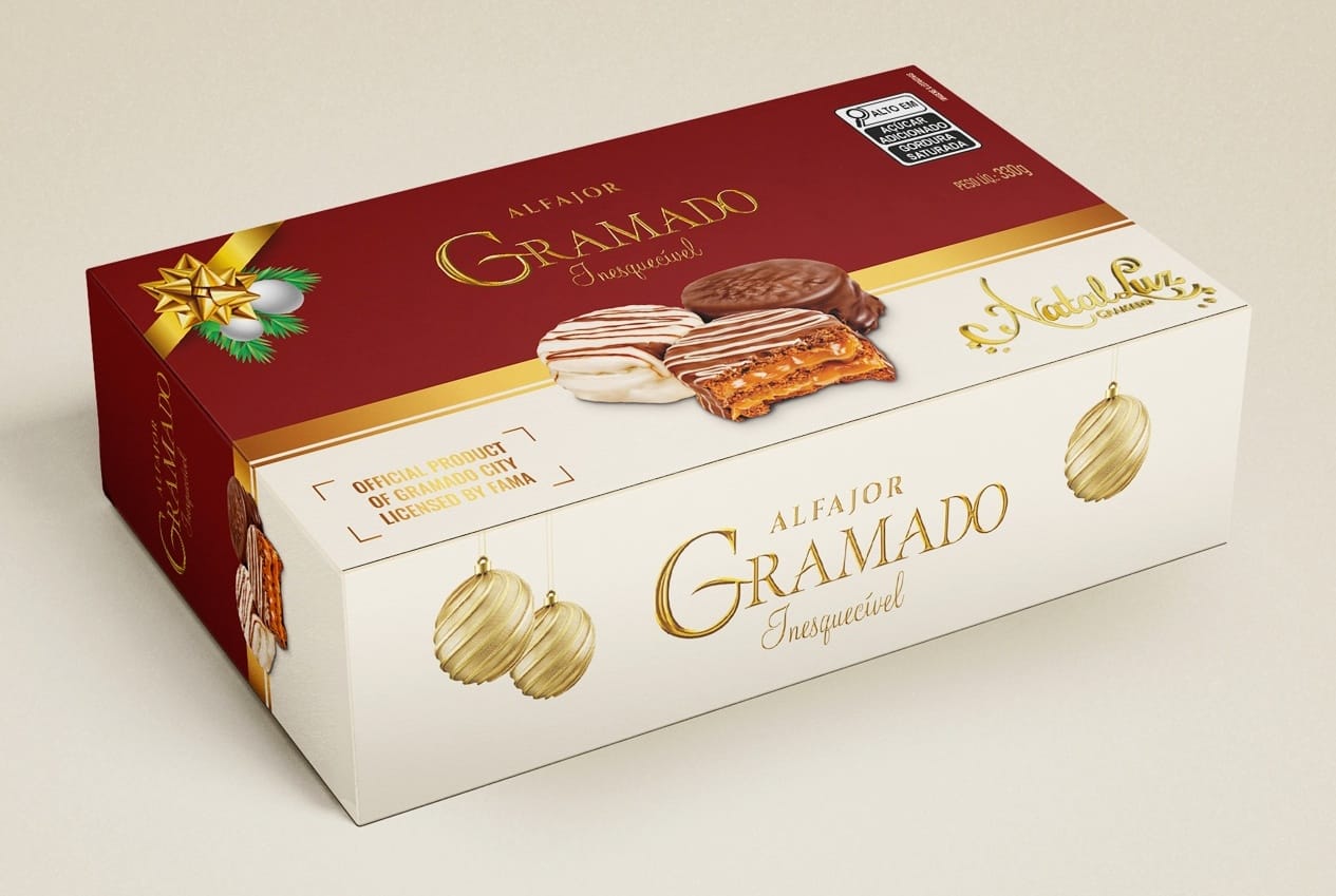 Caixa de Alfajor 330g