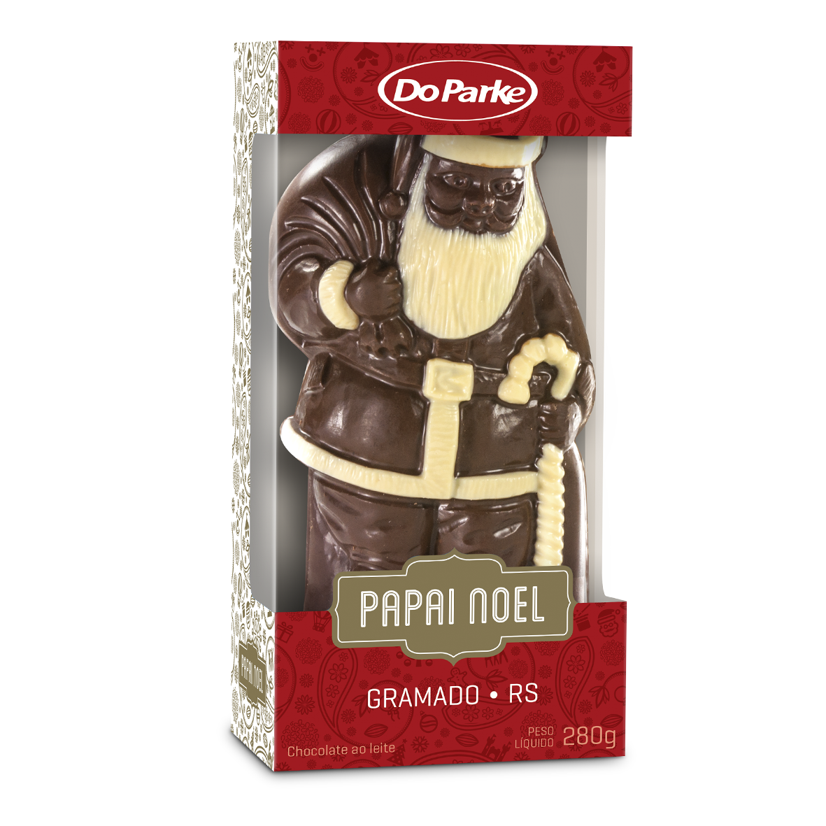 Papai Noel de Chocolate ao Leite 250g