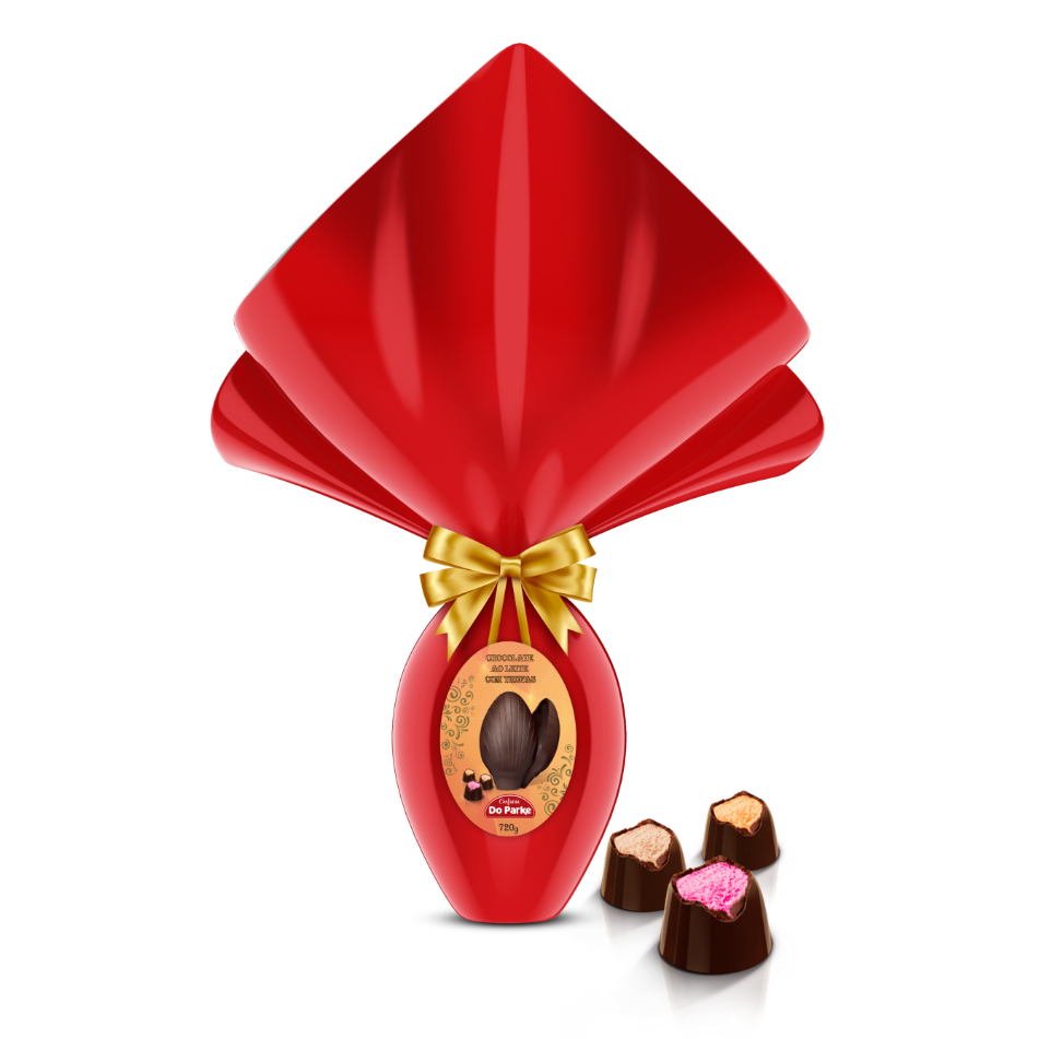 Ovo ao leite com trufas 720g